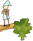 小人・バイオリン